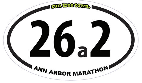 A2 Marathon Decal